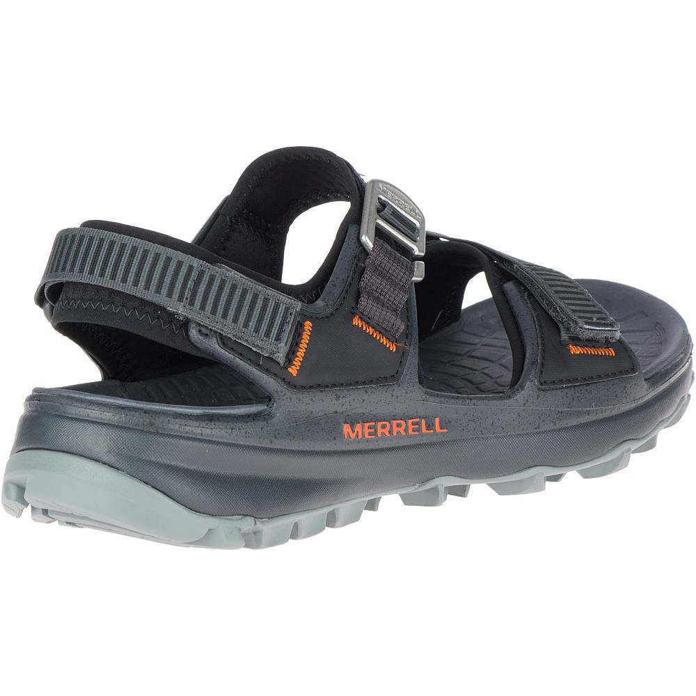 Merrell Choprock Strap - Pánske Turistické Sandále - Čierne (SK-75435)